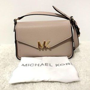 NWT - Michael Kors Sylvia Small Leather Messenger Bag